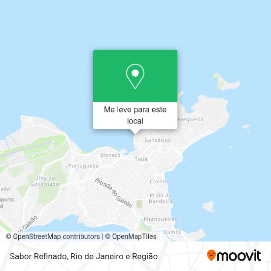 Sabor Refinado mapa