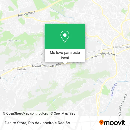 Desire Store mapa