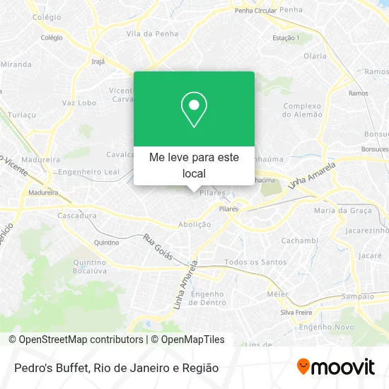 Pedro's Buffet mapa