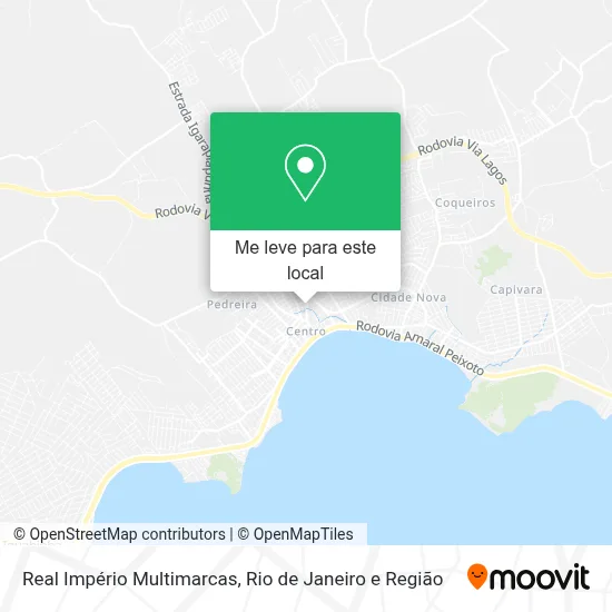 Real Império Multimarcas mapa