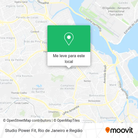 Studio Power Fit mapa