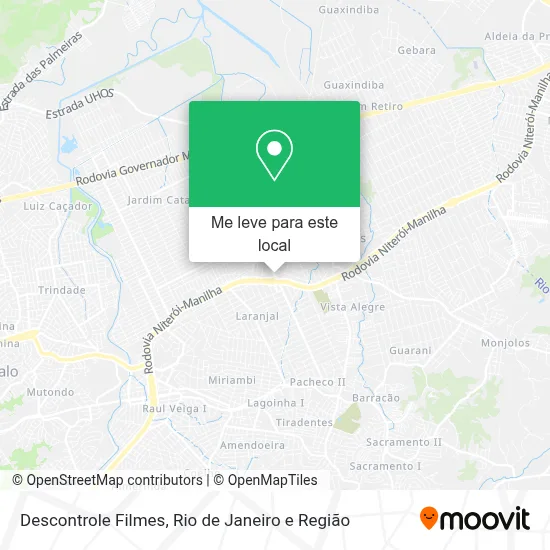 Descontrole Filmes mapa