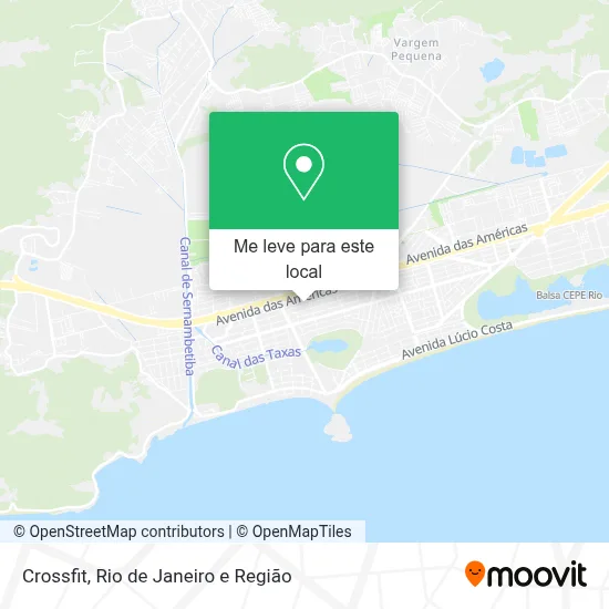 Crossfit mapa