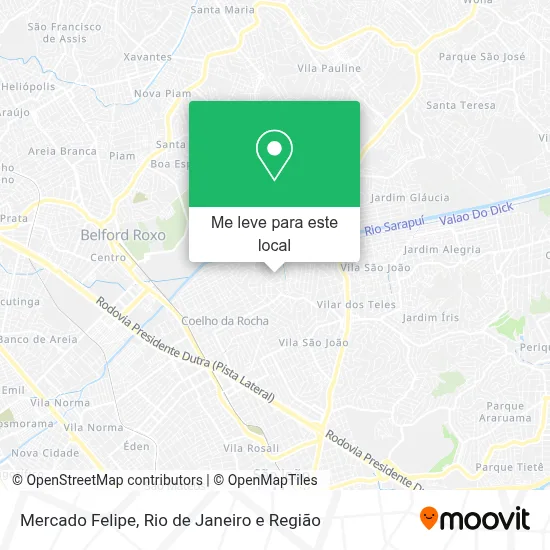 Mercado Felipe mapa