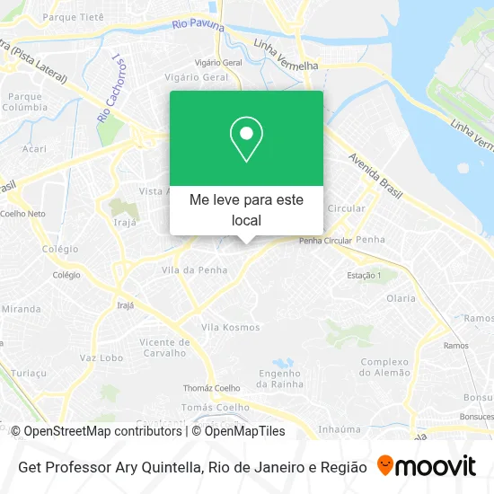 Get Professor Ary Quintella mapa
