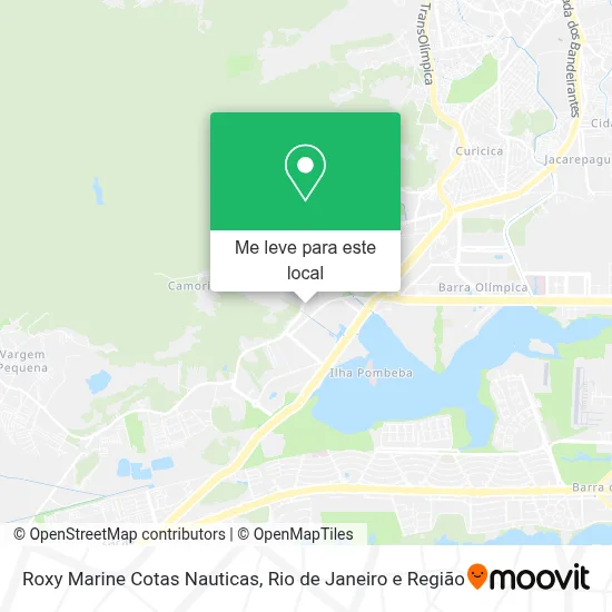 Roxy Marine Cotas Nauticas mapa