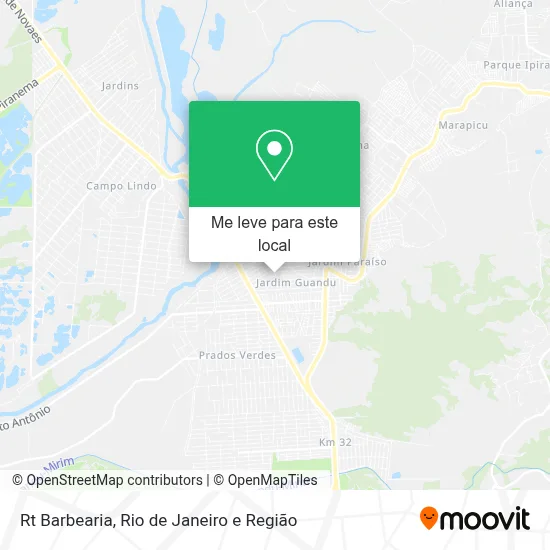 Rt Barbearia mapa
