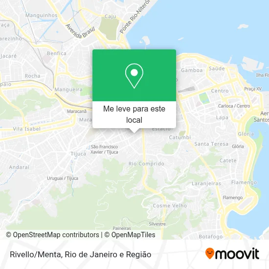Rivello/Menta mapa