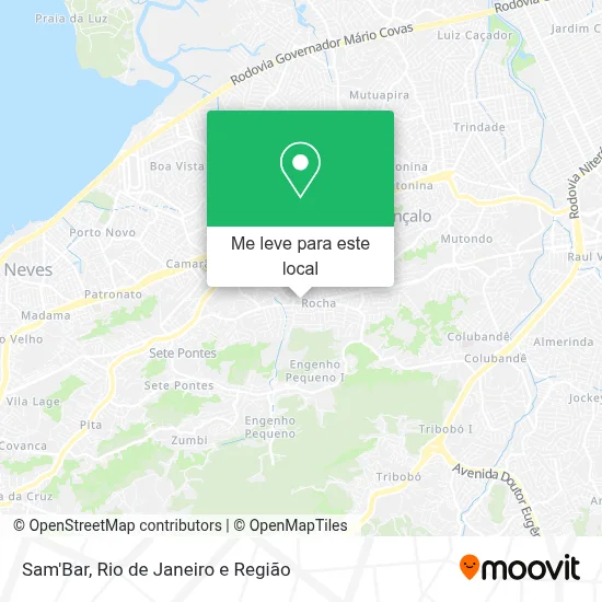 Sam'Bar mapa
