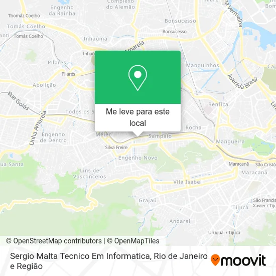 Sergio Malta Tecnico Em Informatica mapa