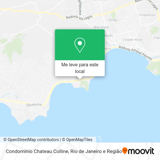 Condomínio Chateau Colline mapa