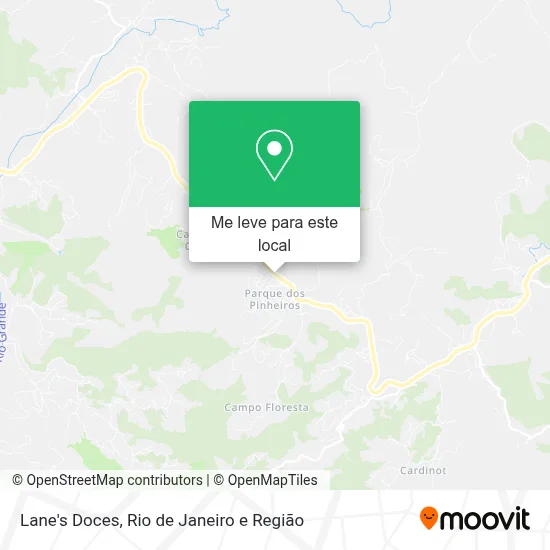 Lane's Doces mapa