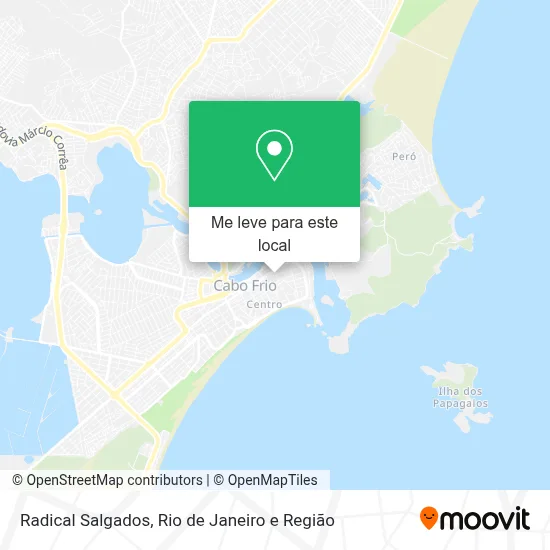 Radical Salgados mapa