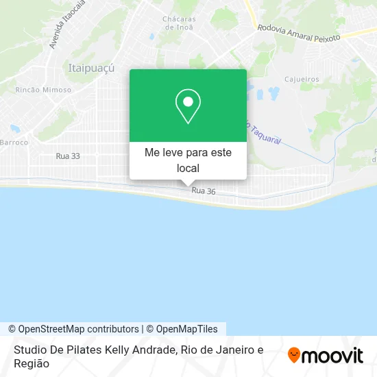 Studio De Pilates Kelly Andrade mapa