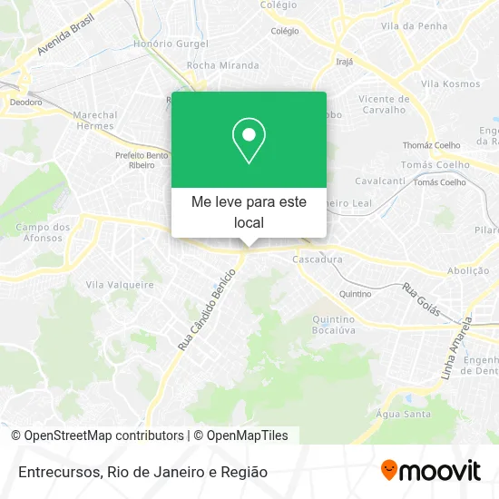Entrecursos mapa