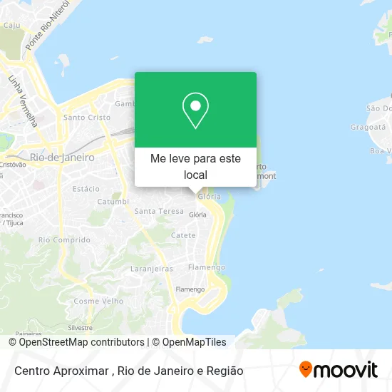 Centro Aproximar mapa