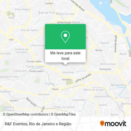 R&F Eventos mapa