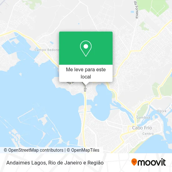 Andaimes Lagos mapa