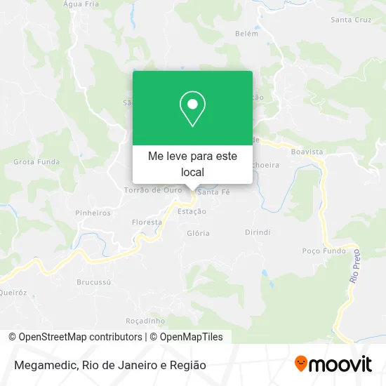 Megamedic mapa