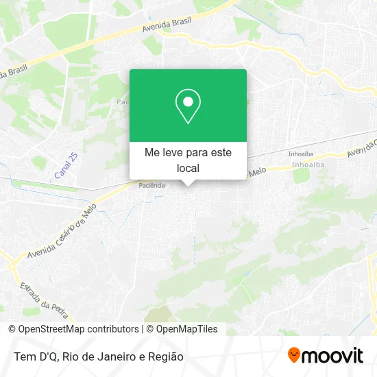 Tem D'Q mapa
