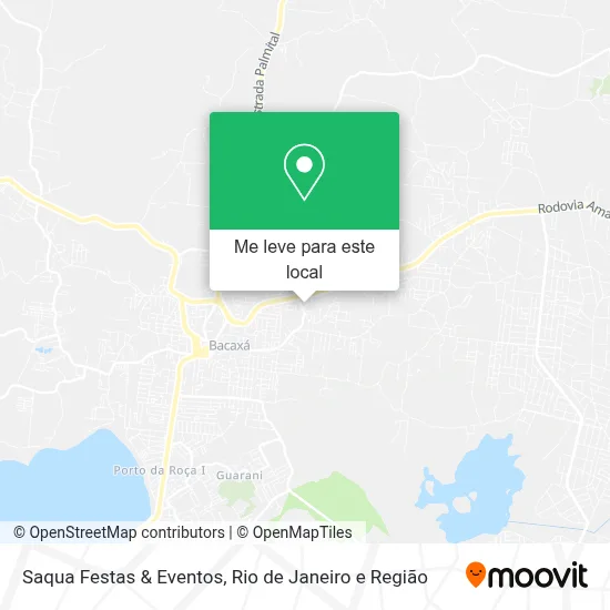 Saqua Festas & Eventos mapa