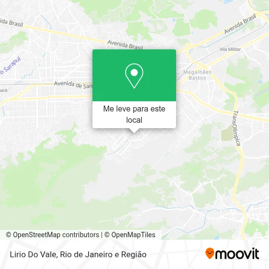 Lirio Do Vale mapa