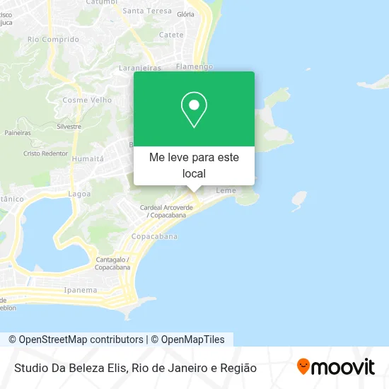 Studio Da Beleza Elis mapa