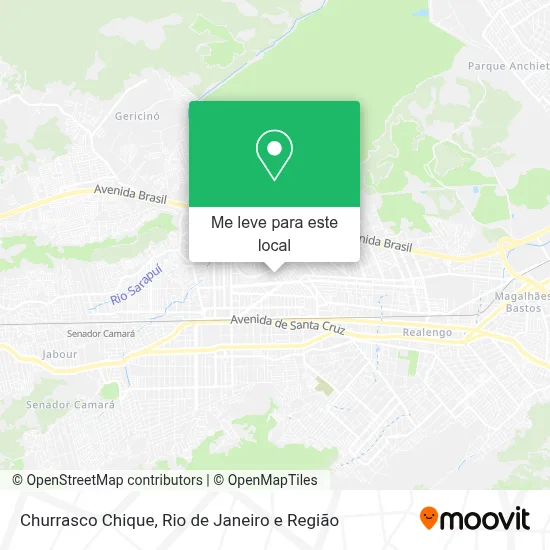 Churrasco Chique mapa