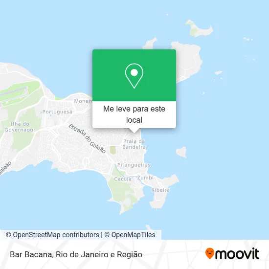 Bar Bacana mapa