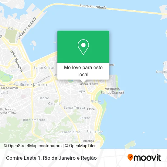 Comire Leste 1 mapa