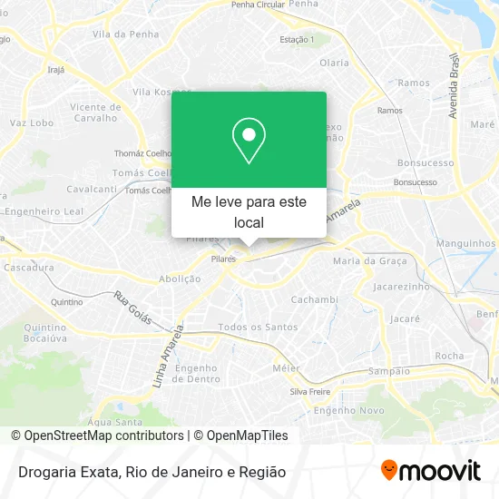 Drogaria Exata mapa