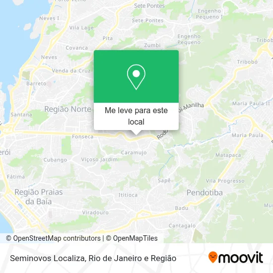 Seminovos Localiza mapa