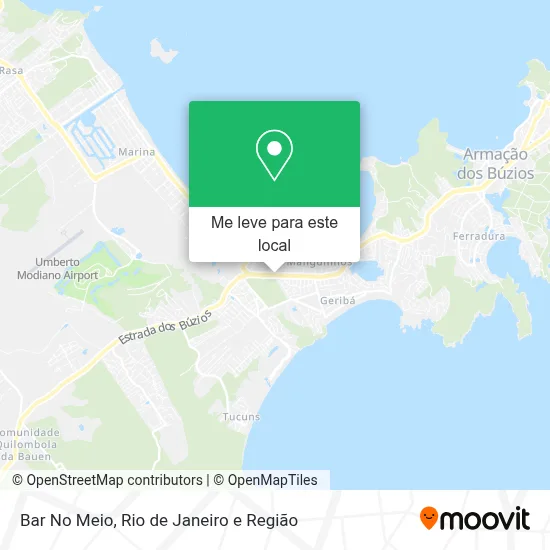 Bar No Meio mapa