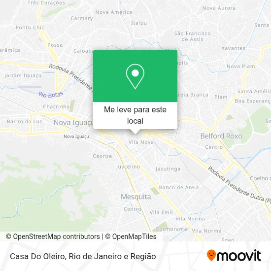 Casa Do Oleiro mapa