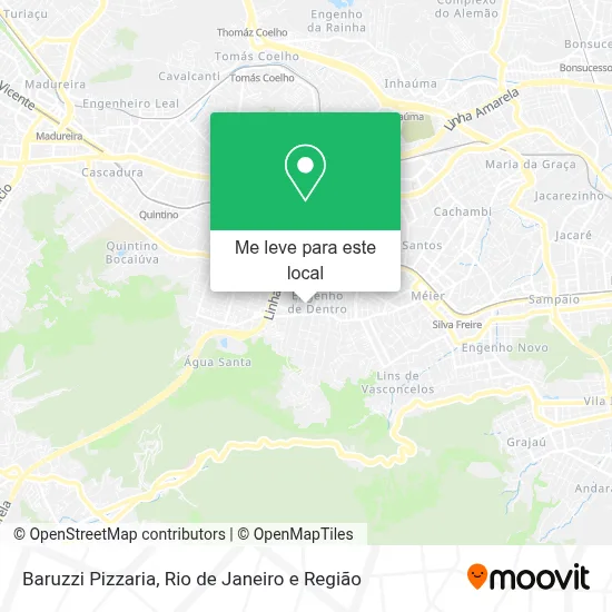 Baruzzi Pizzaria mapa