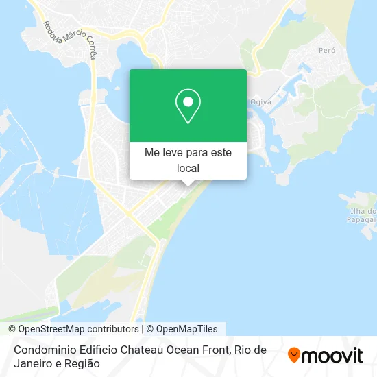 Condominio Edificio Chateau Ocean Front mapa