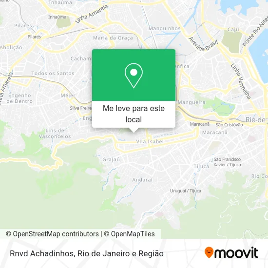 Rnvd Achadinhos mapa