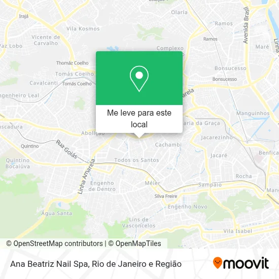 Ana Beatriz Nail Spa mapa