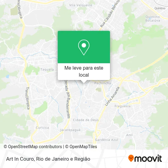 Art In Couro mapa