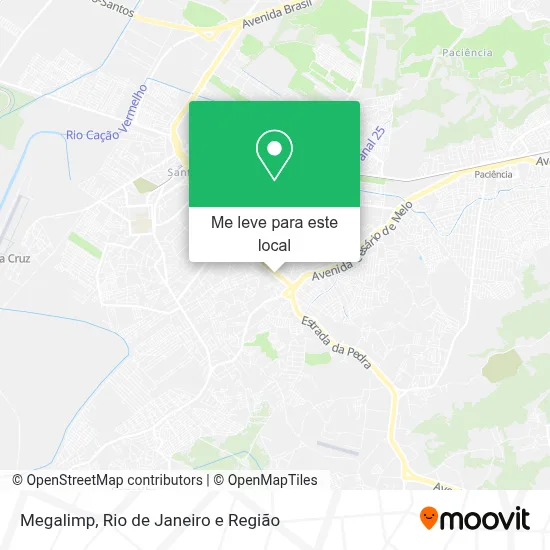 Megalimp mapa