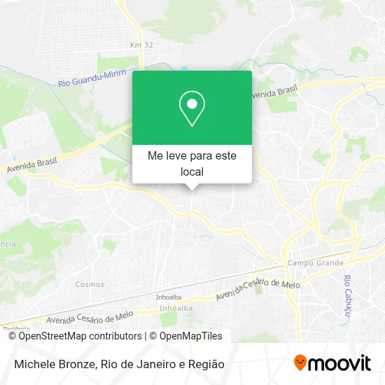 Michele Bronze mapa