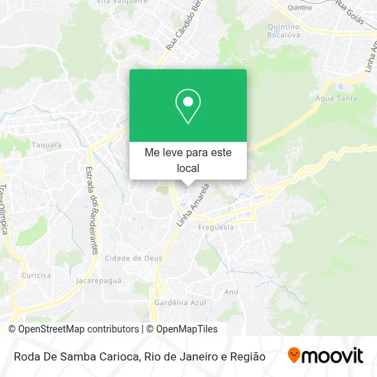 Roda De Samba Carioca mapa