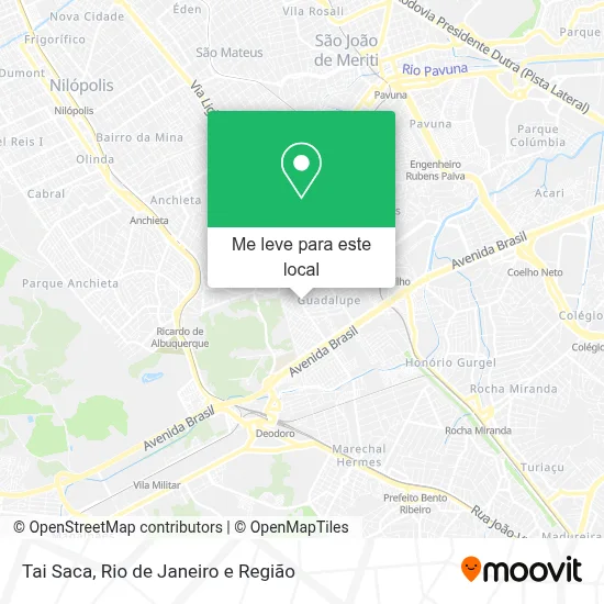 Tai Saca mapa