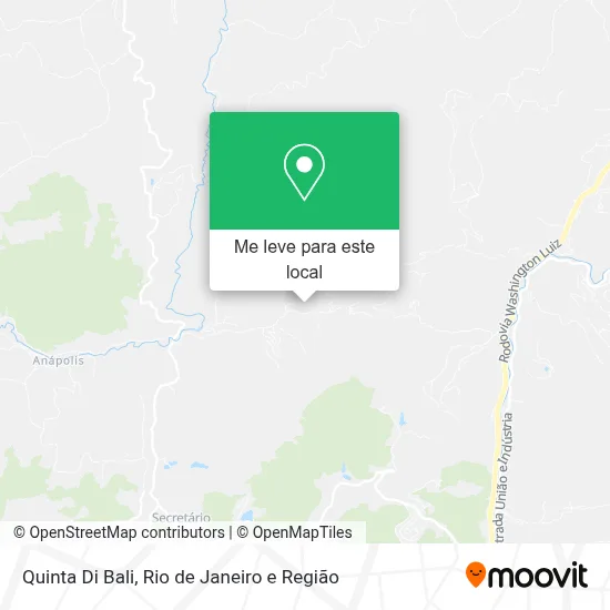 Quinta Di Bali mapa