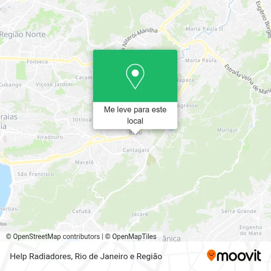 Help Radiadores mapa