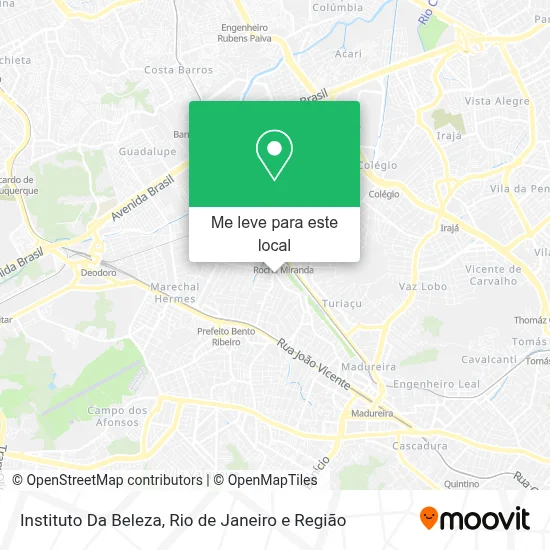 Instituto Da Beleza mapa