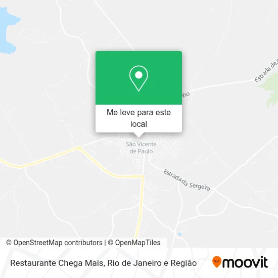 Restaurante Chega Mais mapa