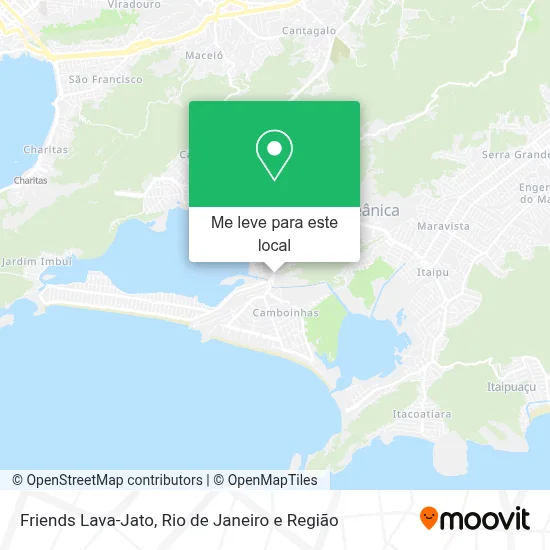 Friends Lava-Jato mapa