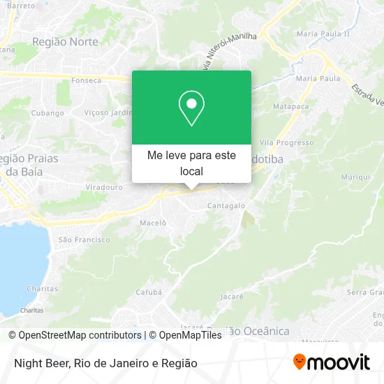 Night Beer mapa