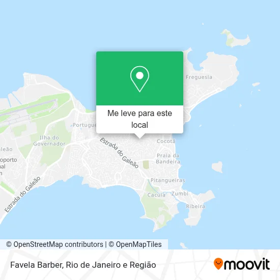 Favela Barber mapa